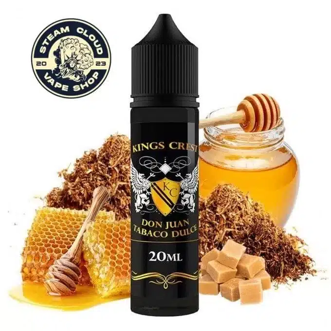 Aroma Don Juan Tabaco Dulce 60ml (15ml Aroma) - Kings Crest
