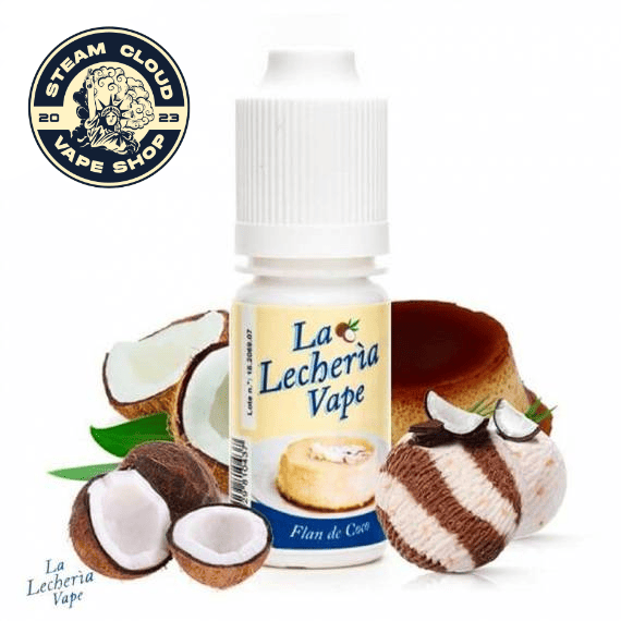 Aroma Flan de Coco 10ml - La Lechería Vape