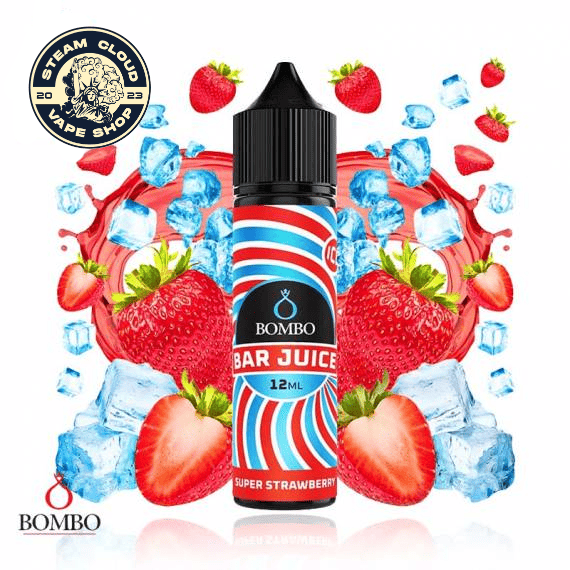 Aroma Super Strawberry Ice 12ml/60 (Longfill) - Bombo Bar Juice