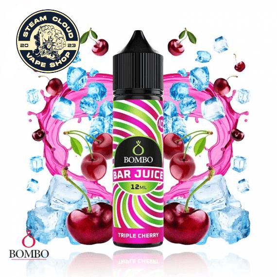 Aroma Triple Cherry Ice (Longfill) 12ml/60 - Bombo Bar Juice