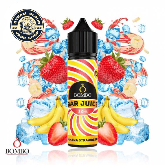 Aroma Banana Strawberry Ice (Longfill) 12ml/60 - Bombo Bar Juice
