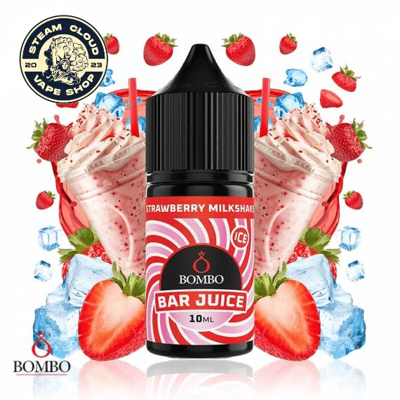 Aroma Strawberry Milkshake Ice 10ml/30 (MiniLongfill) - Bombo Bar Juice