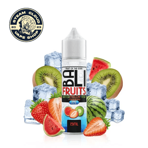 Aroma Watermelon + Kiwi + Strawberry Ice 15ml/60 (Longfill) - Bali Fruits by Kings Crest