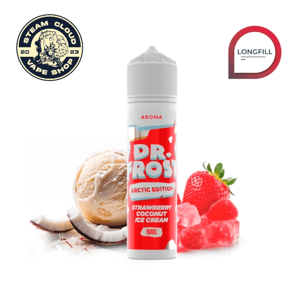 Aroma Strawberry Coconut Ice Cream (Longfill) 16ml/60 - Dr Frost