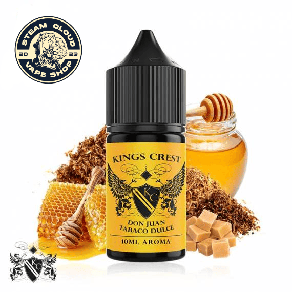 Aroma Don Juan Tabaco Dulce 10/30ml ( Longfill ) - Kings Crest