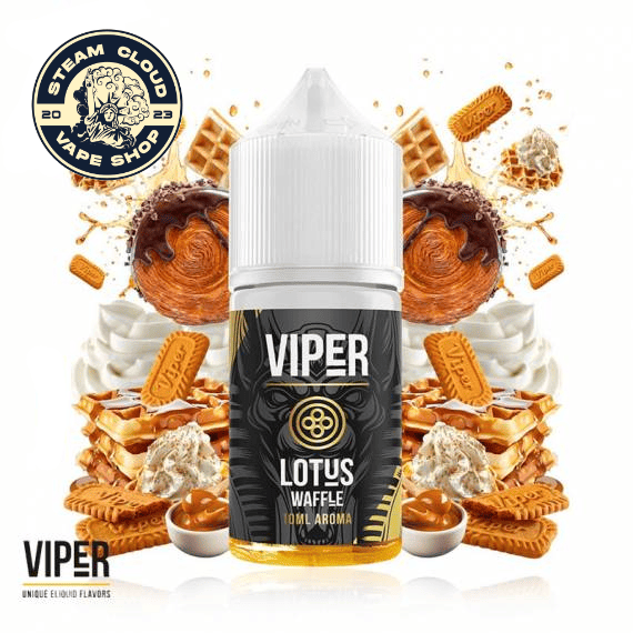 Aroma Lotus Waffle 10ml/30 (Longfill) - Viper Eliquids
