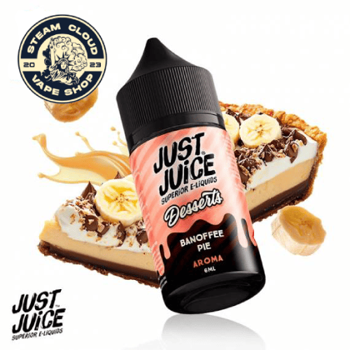 Banoffee Pie Aroma Longfill 6ml/30 - Just Juice Desserts