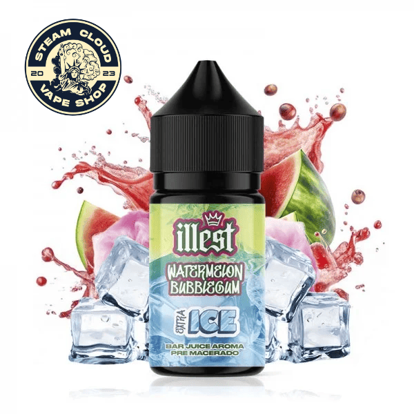 Watermelon Bubblegum Extra Ice 5ml/30 (Longfill) - Illest