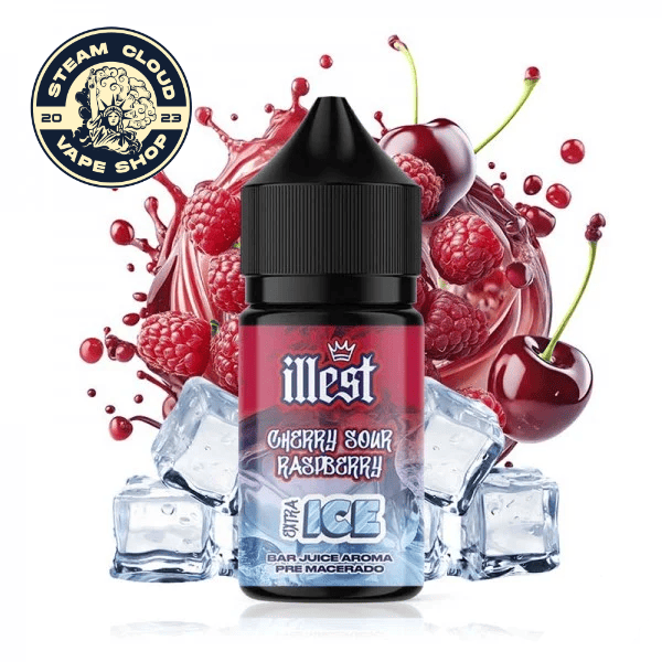 Cherry Sour Raspberry Extra Ice 5ml/30 (Longfill) - Illest