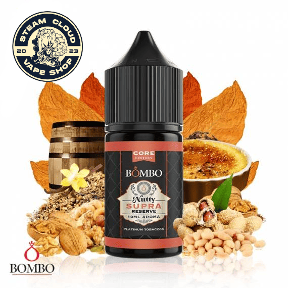 Aroma Nutty Supra Reserve Core Edition 10ml/30 (Longfill) - Platinum Tobaccos by Bombo