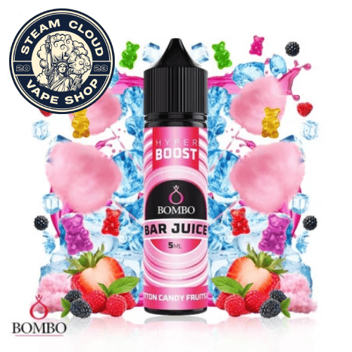 Aroma Cotton Candy Fruits Ice 5ml/60 (Longfill) Hyper Boost - Bombo Bar Juice