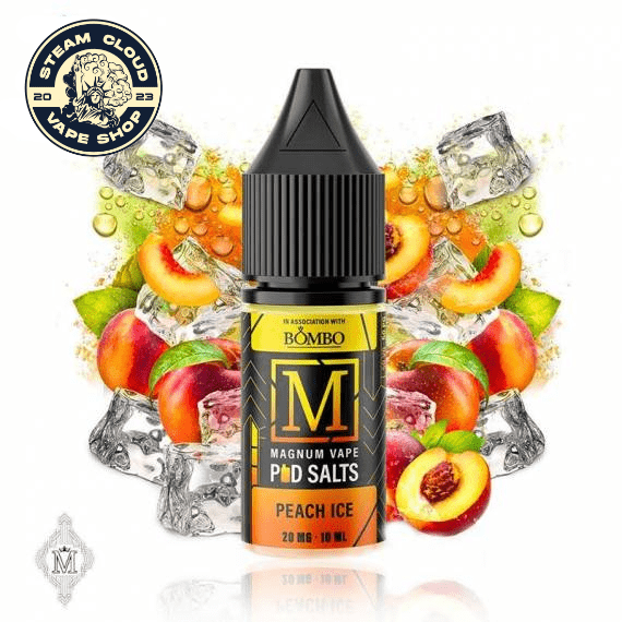 Peach Ice Salts 10ml - Magnum Vape Pod Juice (5 mg)