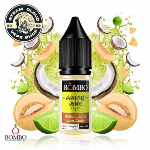 Melon Lima & Coco 10ml Wailani Salts - Bombo (10 mg)