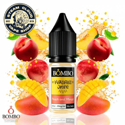 Peach and Mango 10ml Wailani Salts - Bombo (10 mg)