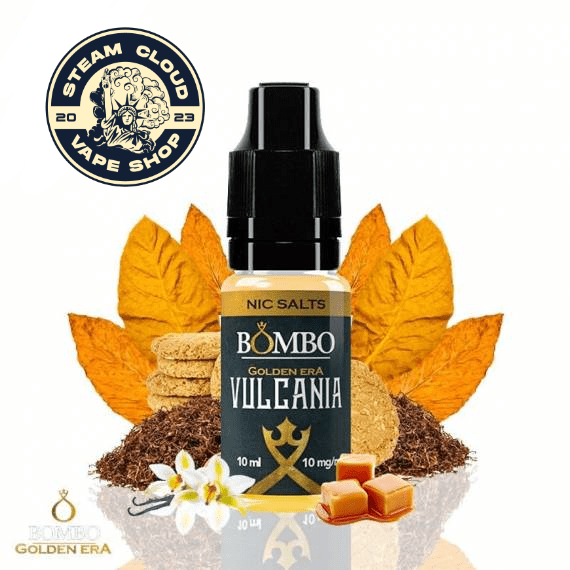 Vulcania Golden Era Salts 10ml - Bombo (10 mg)