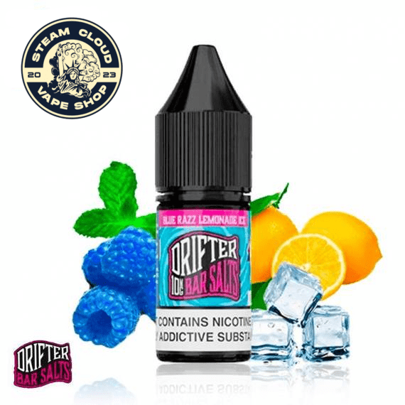 Blue Razz Lemonade Ice 10ml - Drifter Salts (10 mg)