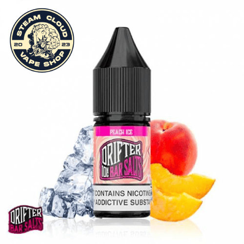 Peach Ice 10ml - Drifter Salts (10 mg)