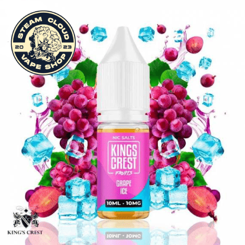 Grape Ice Fruits 10ml - Kings Crest Salts (10 mg)
