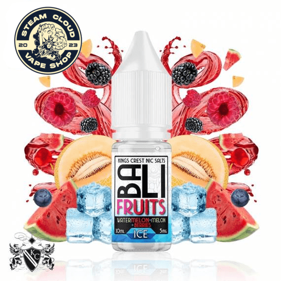 Sales Bali Watermelon+Melon+Berries Ice 10ml - Kings Crest Salts (5 mg)