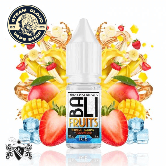 Sales Bali Mango+Strawberry+Banana Ice 10ml - Kings Crest Salts