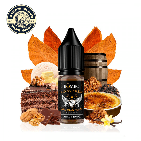 Don Juan Supra 10ml - Kings Crest Salts ft. Bombo (10 mg)