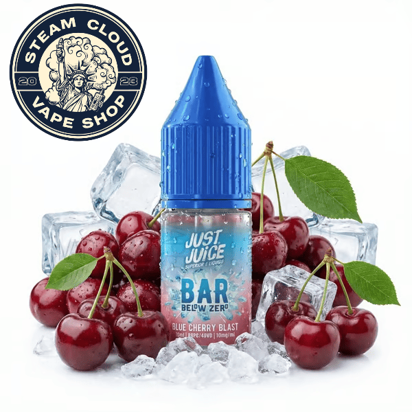 Sales Blue Cherry Blast 10ml - Below Zero by Just Juice (5 mg)