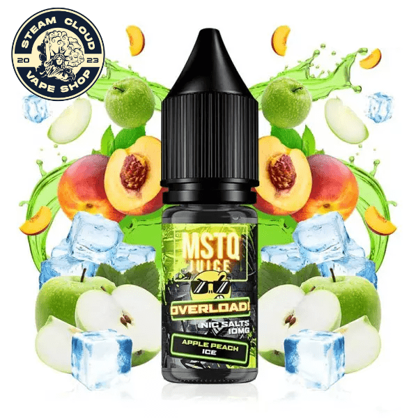 Pear Peach Strawberry Ice 10ml - MSTQ Juice Salts (10 mg)