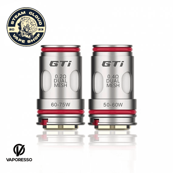 GTI DUAL MESH COIL RESISTENCIA - VAPORESSO (0.40 Ω)