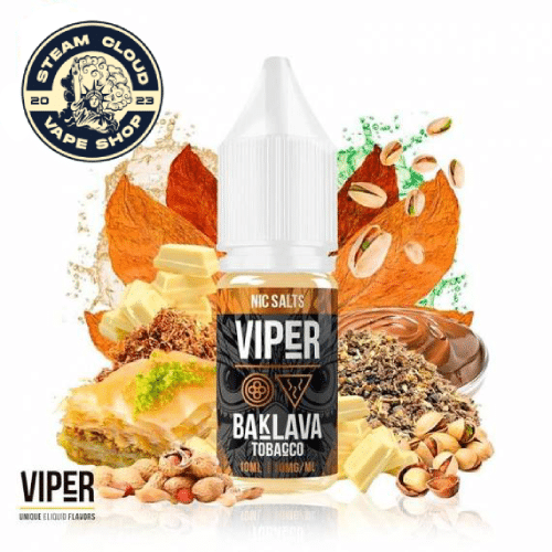 Baklava Tobacco 10ml - Viper Salts