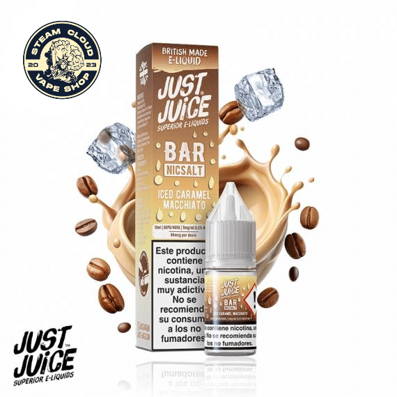 Iced Caramel Macchiato 10ml - Just Juice Bar Salts