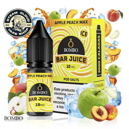 Sales Apple Peach Max 10ml - Bombo Bar Juice (5 mg)
